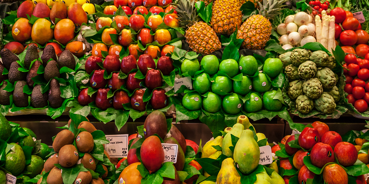 Symbolfoto Supermarkt Obst Gemüse Lebensmittel (Foto: Colourbox.de)