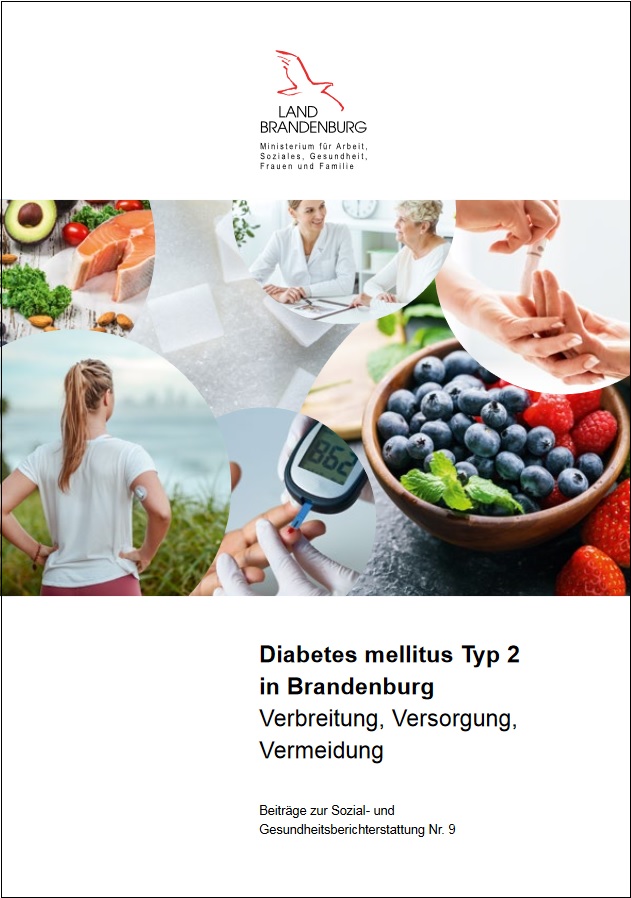 Bild vergrößern (Bild: Diabetes mellitus Typ 2 in Brandenburg - Verbreitung, Versorgung, Vermeidung / Beiträge zur Sozial- und Gesundheitsberichterstattung Nr. 9)